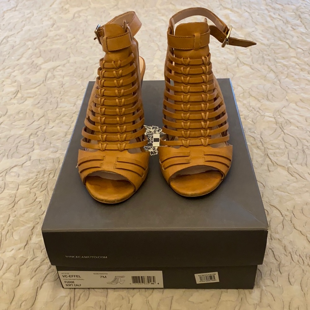 Leather sandal